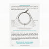 Wake Up and Pray Meditation Bracelet - Hematite inspirational product card with guide to your morning meditation