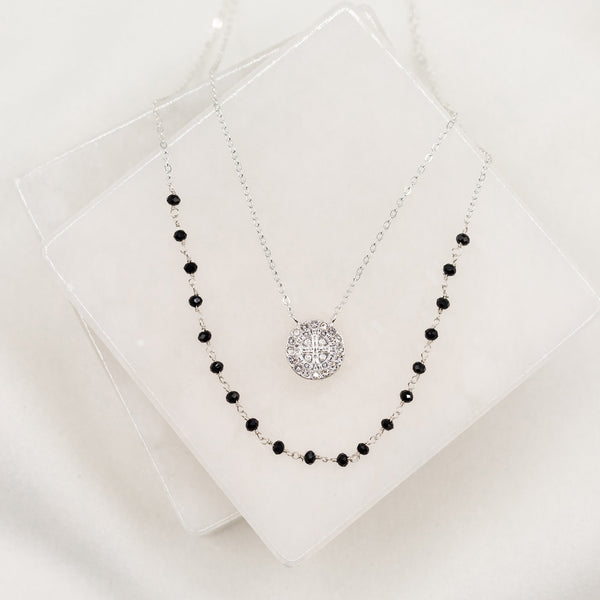 Blessings and Grace Necklace My Saint My Hero