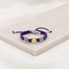 Purple Blessing for Kids Benedictine Blessing Bracelet