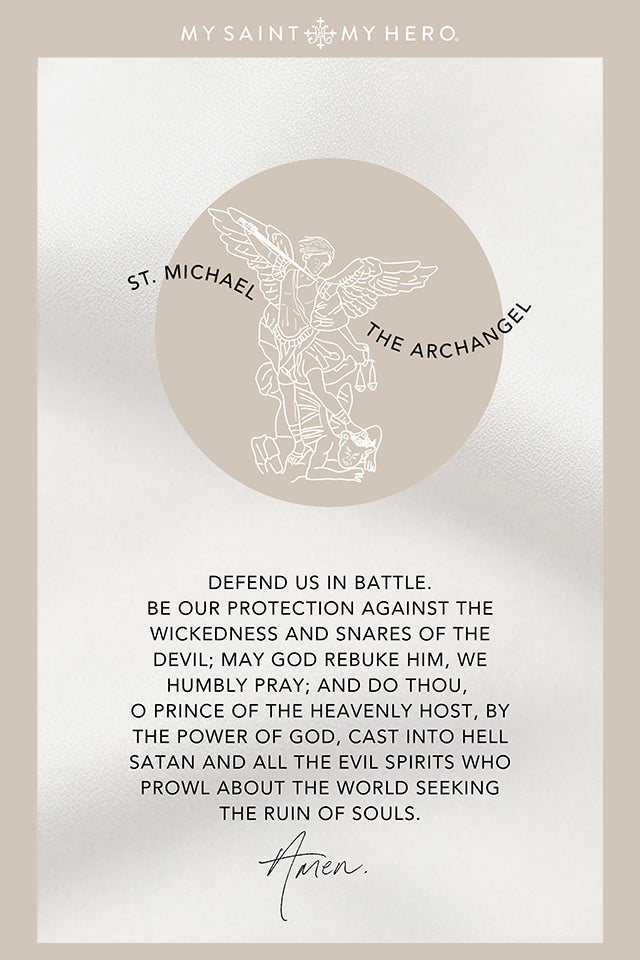 Archangel Michael Prayer mobile wallpaper download