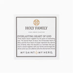 Holy Family Everlasting Heart of God Cuff Bracelet Card