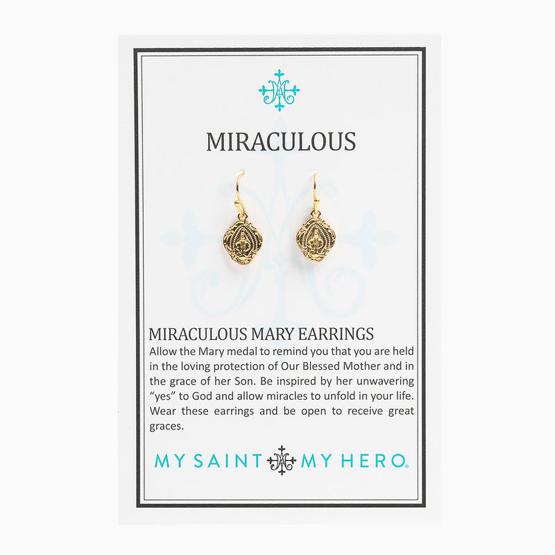 Miraculous Mary Earrings