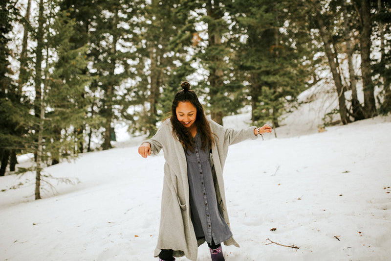Madi Myers in the snow, Cook/Photographer, Storyteller, Missionary