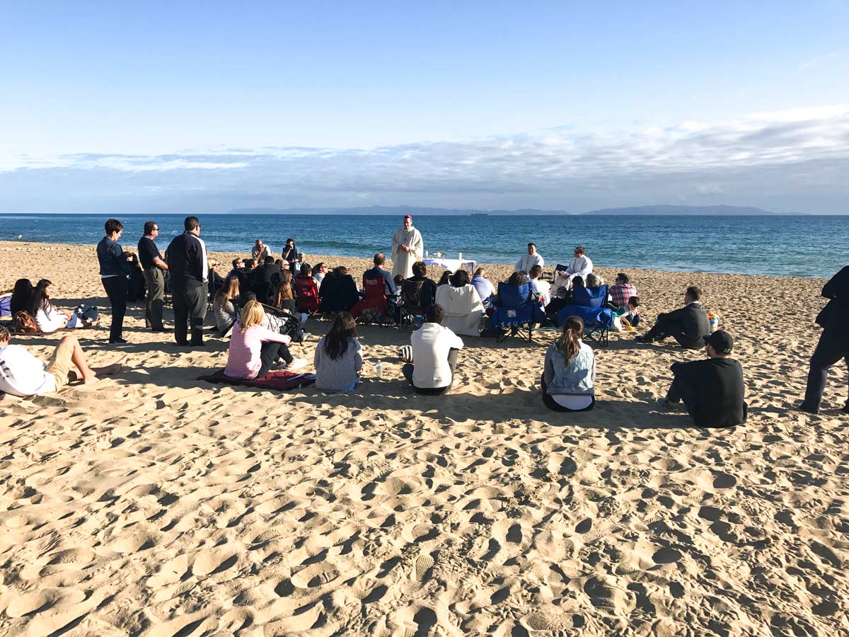Come Follow Me: Mass on the Beach
