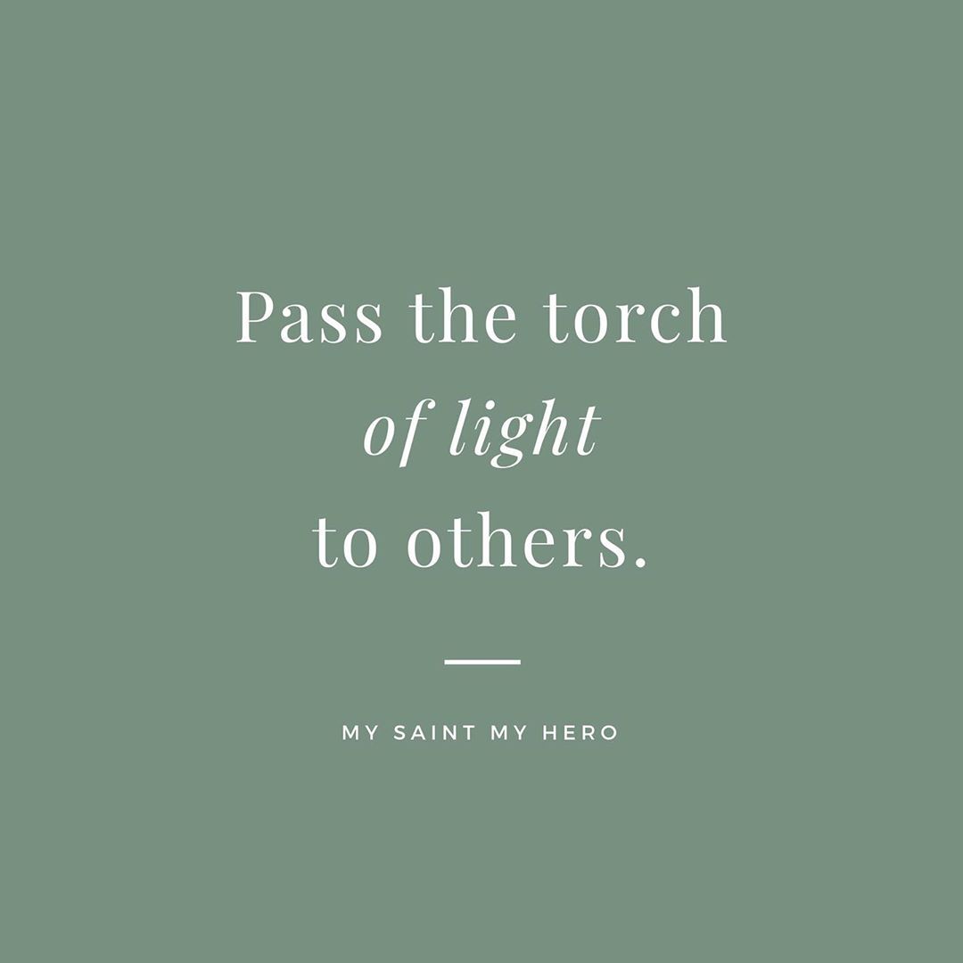 How to Pass the Torch of Light to Others Through Inspiration