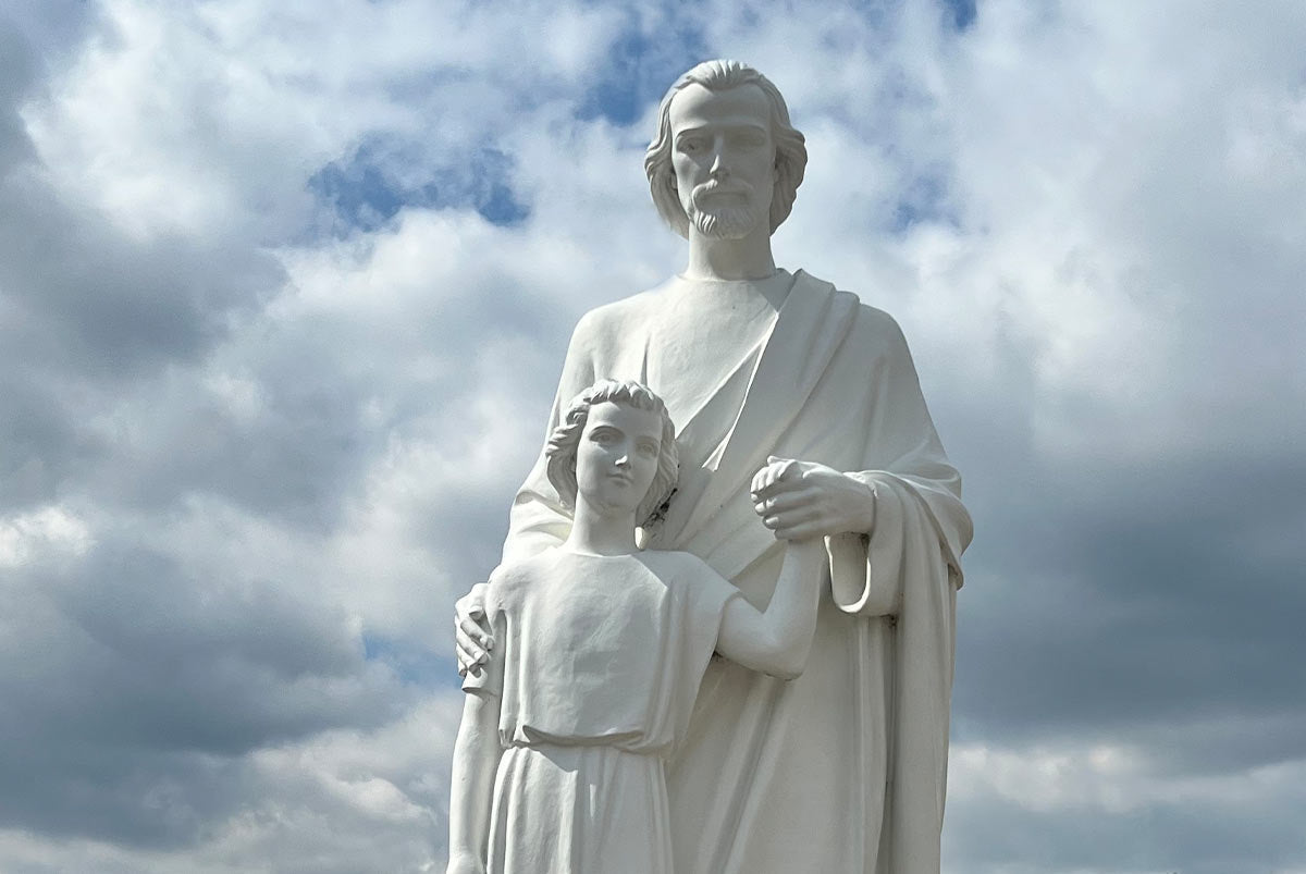 St. Joseph blessing bracelet and Catholic jewelry collection by My Saint My Hero