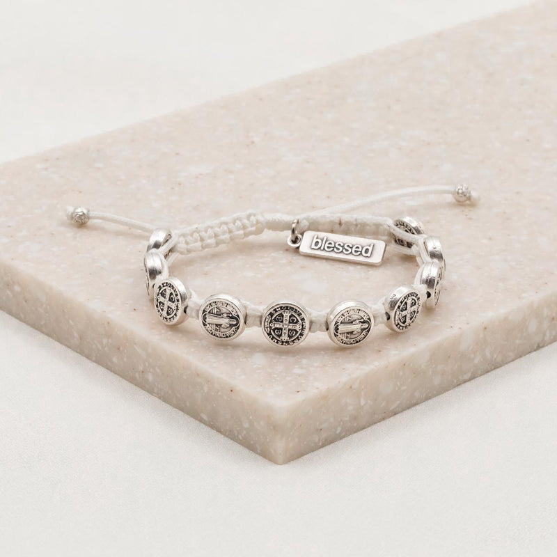 Red, White and Blue Benedictine Blessing Bracelets