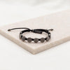 Benedictine Blessing Bracelet - Jet Black Medals