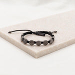 Benedictine Blessing Bracelet - Jet Black Medals