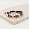 Benedictine Blessing Bracelet - Jet Black Medals