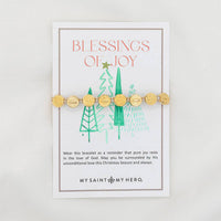 Blessings of Joy Christmas Blessing Bracelet