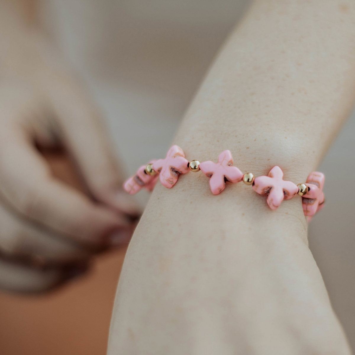 Grounded in Faith Cross Bracelet