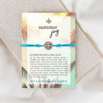 Summer Joy Serenity Blessing Bracelet