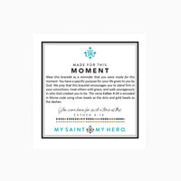 Made For This Moment Esther 4:14 Morse Code Bracelet