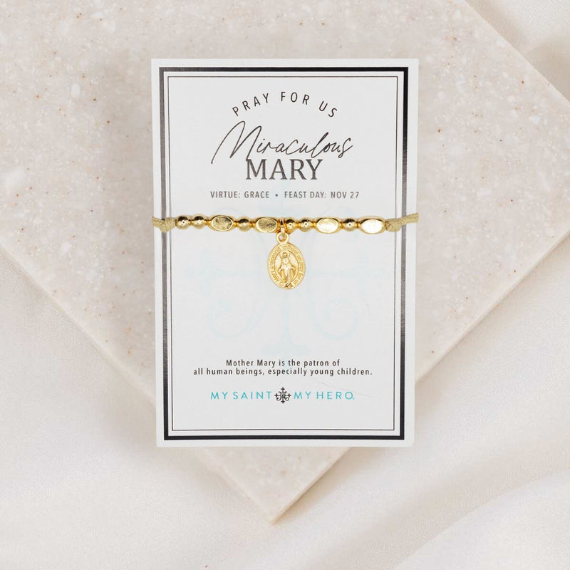 Miraculous Mary Little Saints Bracelet