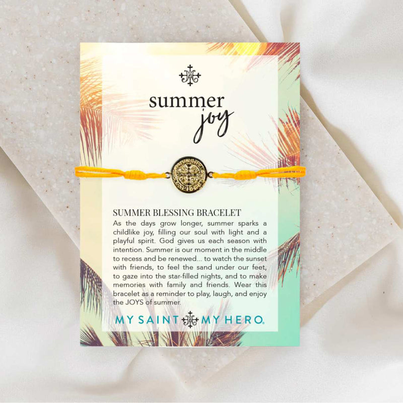 Summer Joy Serenity Blessing Bracelet