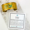 Magnificat Sacred Icon Cuff with card