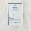 Divine Grace Necklace White Natural Howlite Cross on Silver Petite Chain on product card