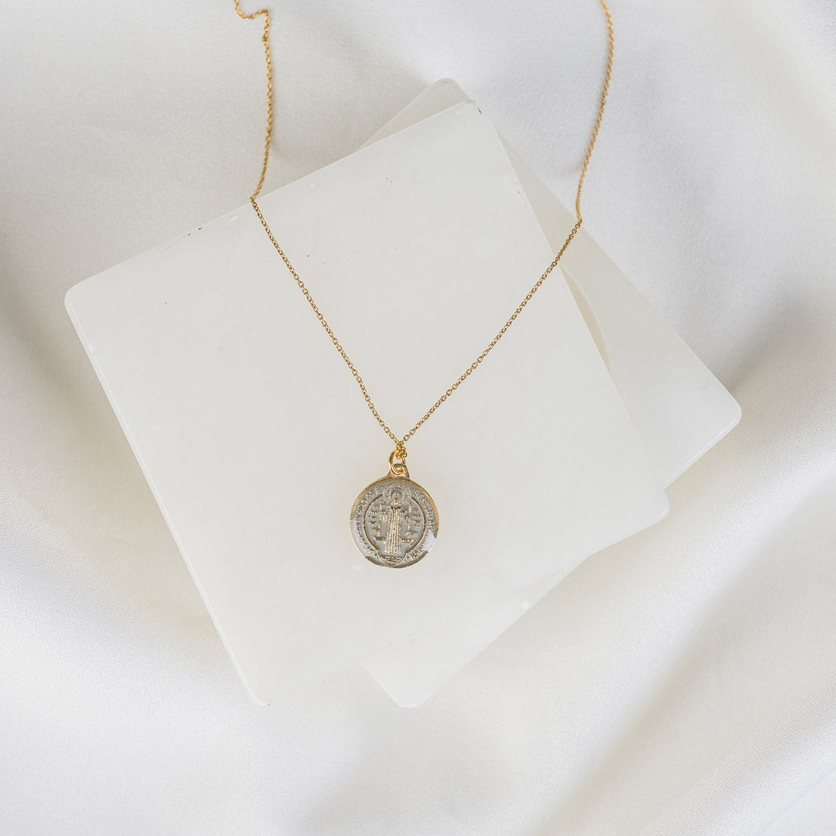 Jubilee Medal of St. Benedict Necklace
