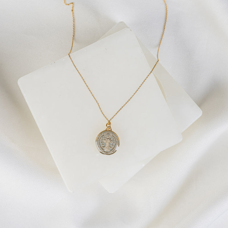 Jubilee Medal of St. Benedict Necklace