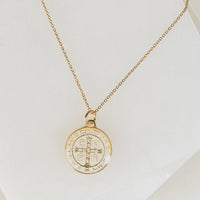 Jubilee Medal of St. Benedict Necklace