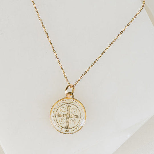 Jubilee Medal of St. Benedict Necklace