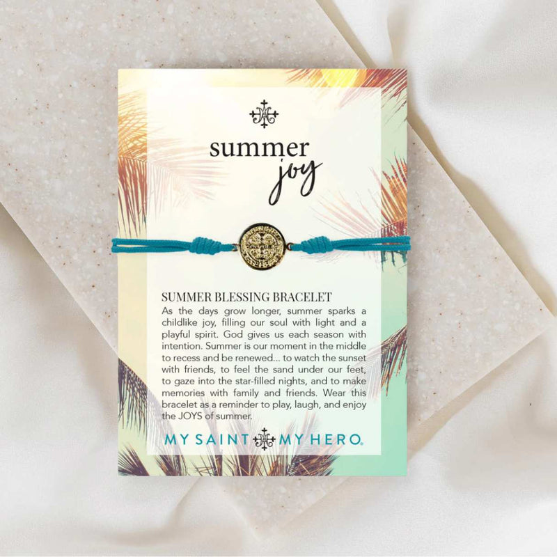 Summer Joy Serenity Blessing Bracelet