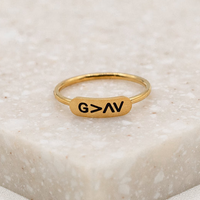 God is Greater Ring