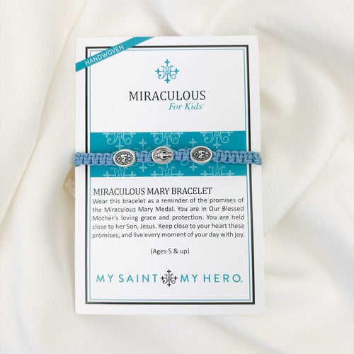 Miraculous for Kids Blessing Bracelet on an inspirational product card