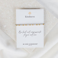 Kind Morse Code Bracelet