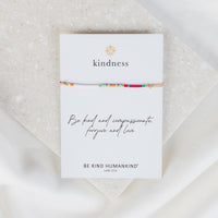 Kind Morse Code Bracelet