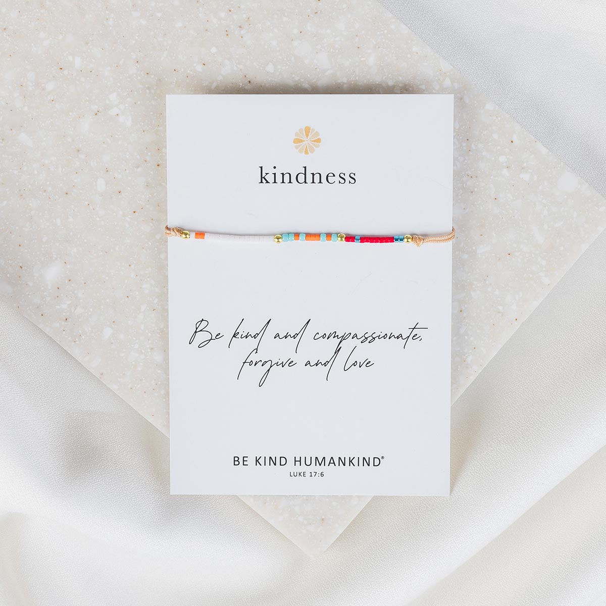 Kind Morse Code Bracelet