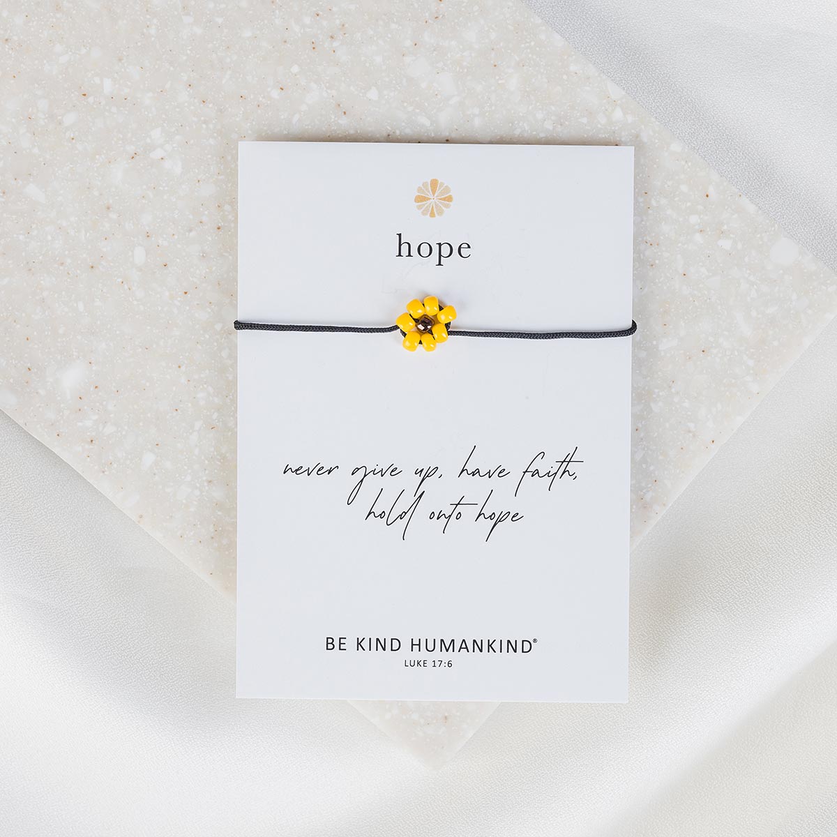Hope Sunflower Bracelet - Gives Back to ALS Research