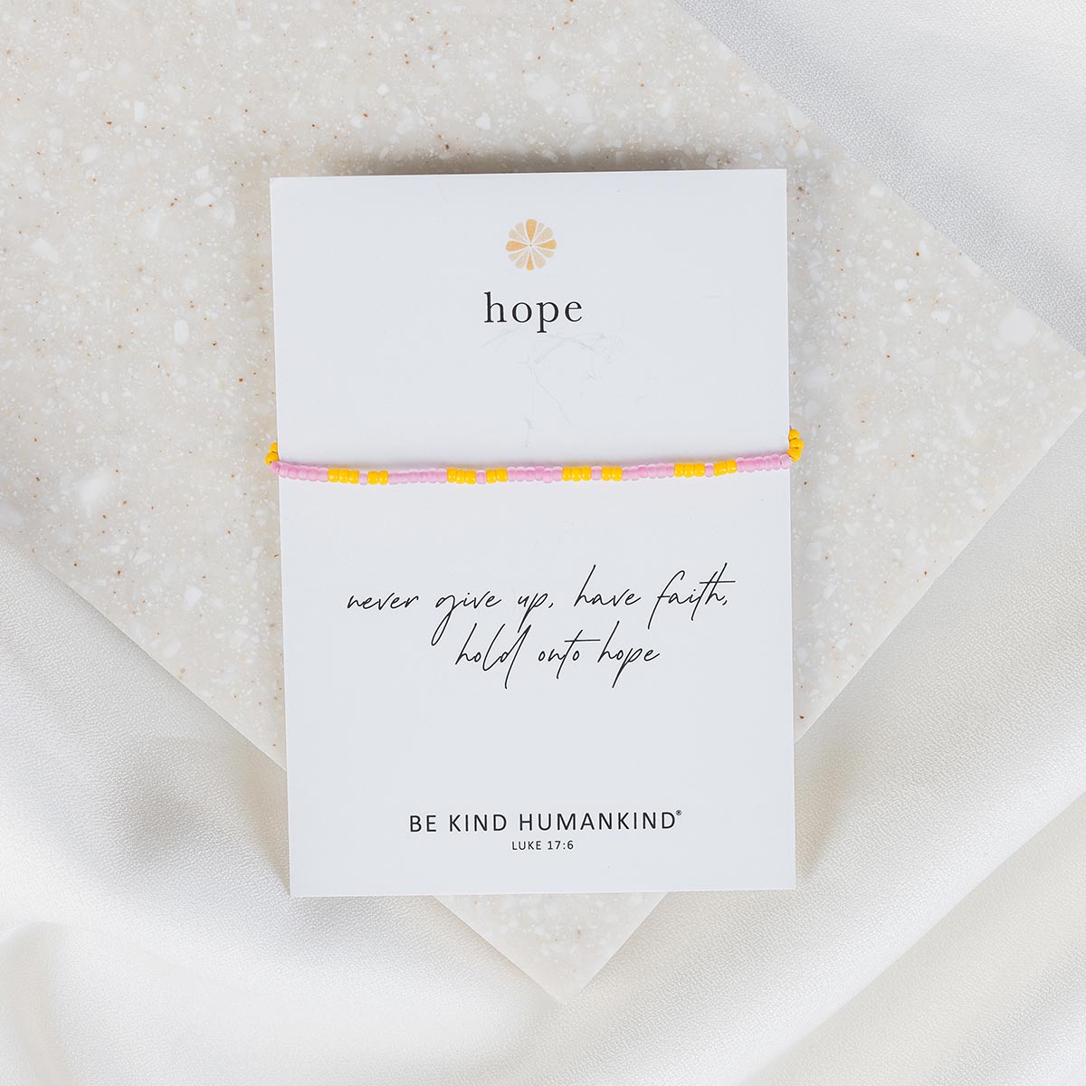 Hope Morse Code Bracelet