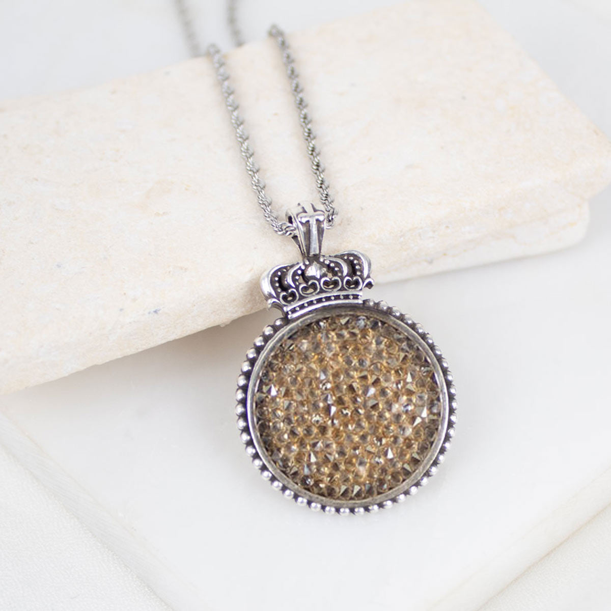 New Beginnings Crown of Light Necklace