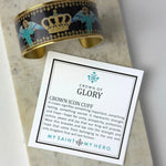 Crown of Glory Cuff with inspirational card