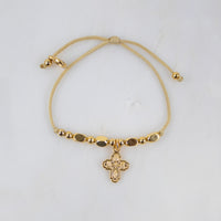 Four Way Cross Little Saints Bracelet