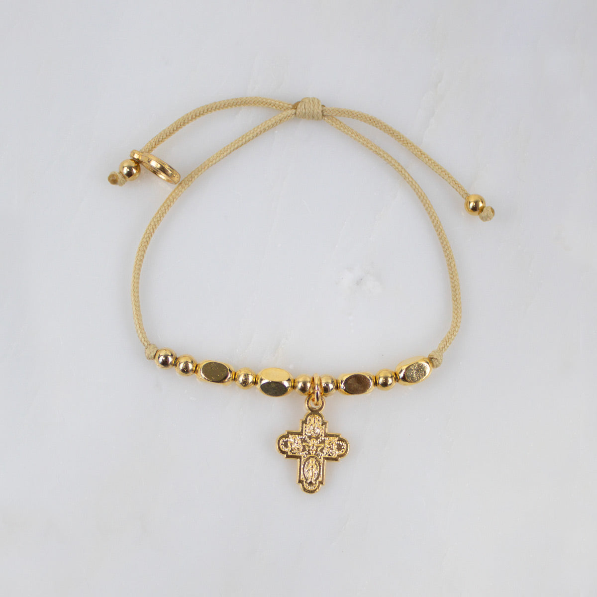 Four Way Cross Little Saints Bracelet