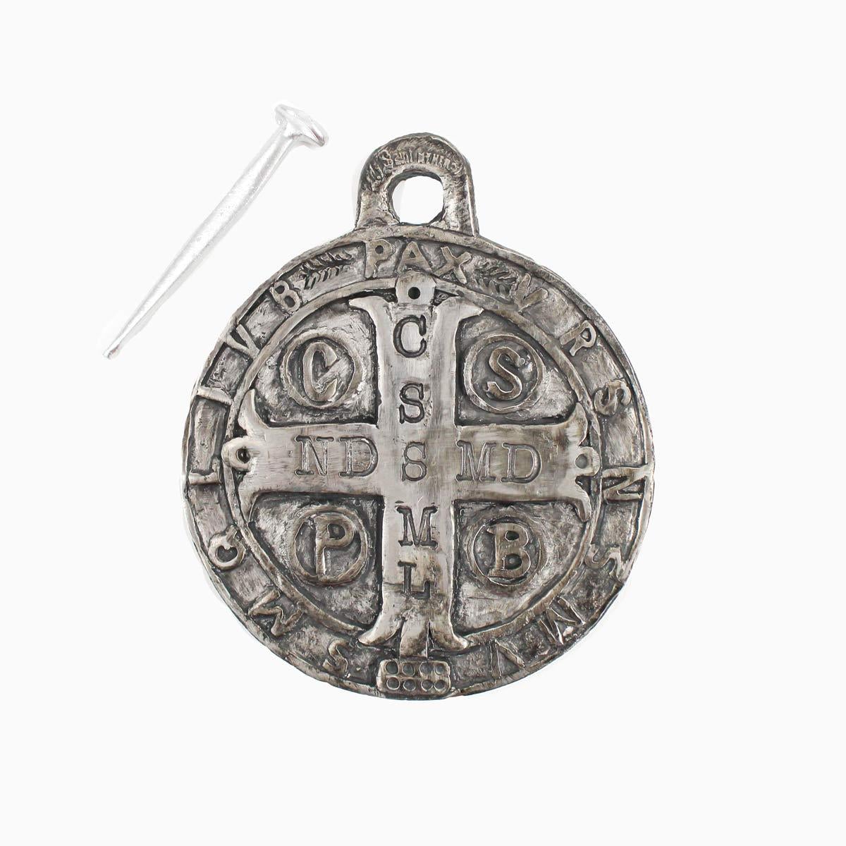 Front of the St. Benedict House Blessing Medallion