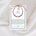 Living Lent Crystal Blessing Bracelet