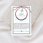 Living Lent Crystal Blessing Bracelet