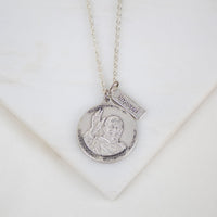 Pope Francis Medal Necklace