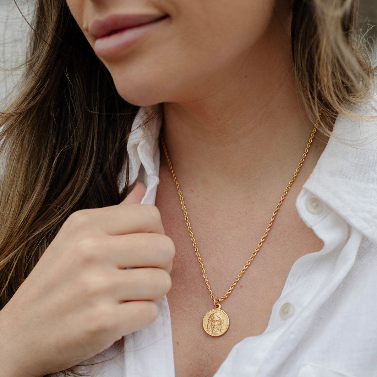 Seek Him Necklace (Rope Chain)