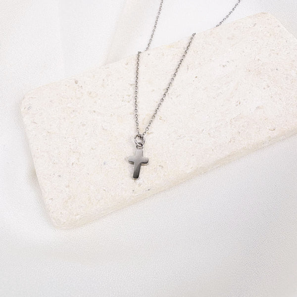 Simply Faith Necklace | Dainty Christian Cross Necklace for Women