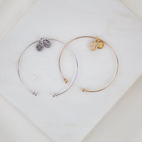 Archangel Michael/Guardian Angel Whisper Bangle Cuff
