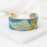 Archangel Michael Protection Cuff Bracelet