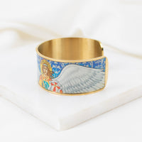 Archangel Michael Protection Cuff Bracelet