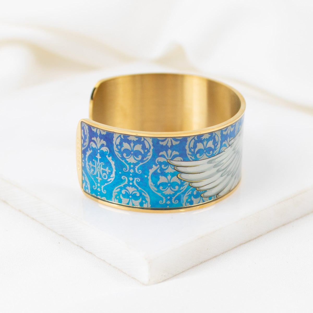 Archangel Michael Protection Cuff Bracelet