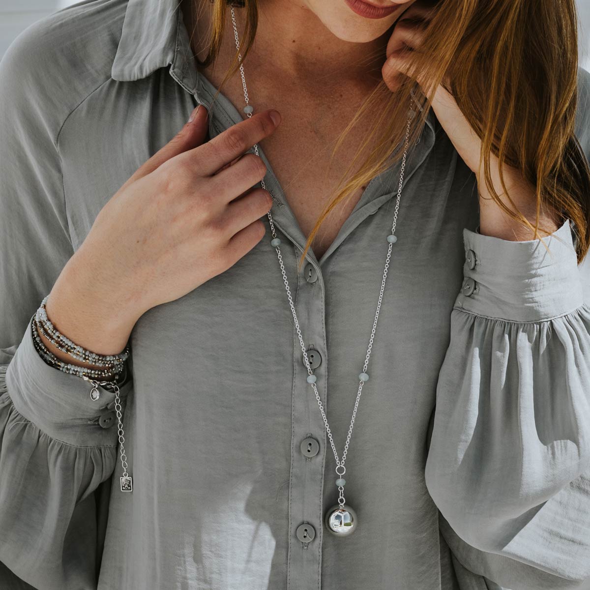 Awaken Angel Chime Necklace