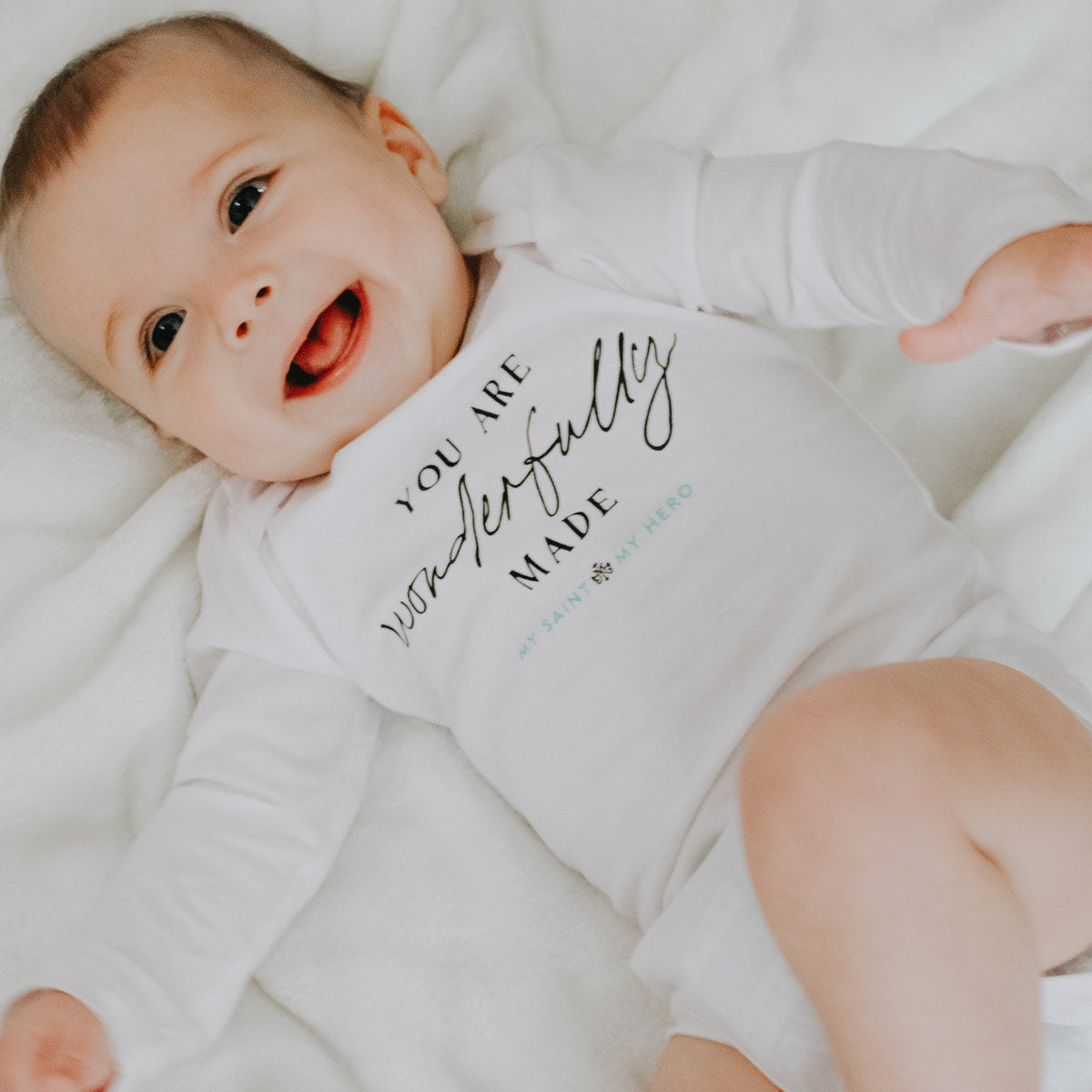 You are Wonderfully Made Baby Onesie